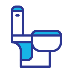 icon of a toilet